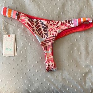 Maaji Swimwear Bottoms - Size L (Brazilian cut)